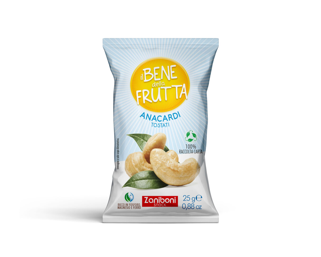 Il Bene Della Frutta ANACARDI Tostati 25g 24pz Crt Zaniboni Snack